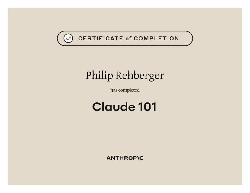 Claude 101