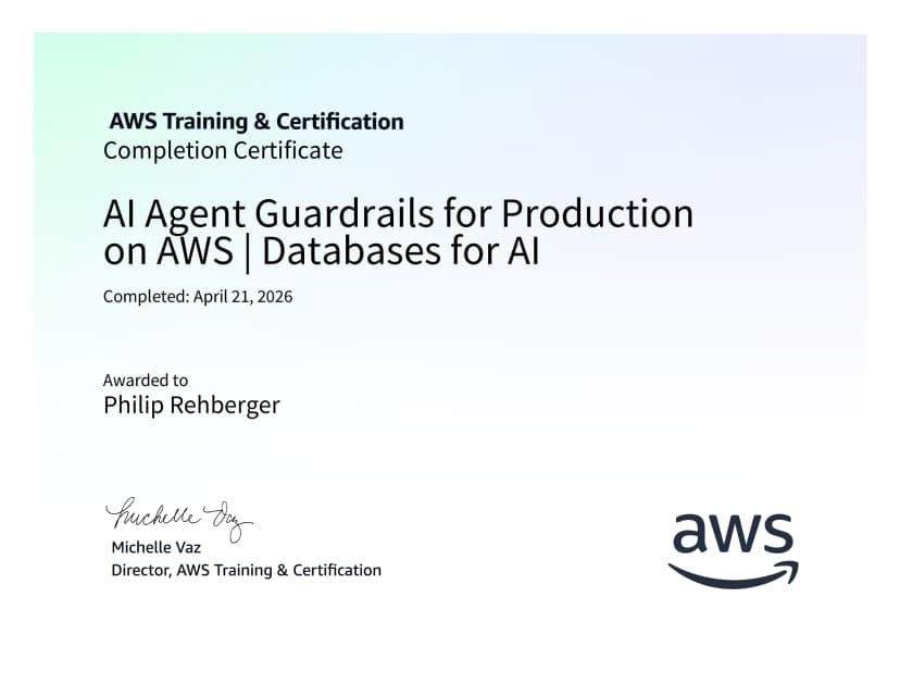 AI Agent Guardrails for Production on AWS - Databases for AI