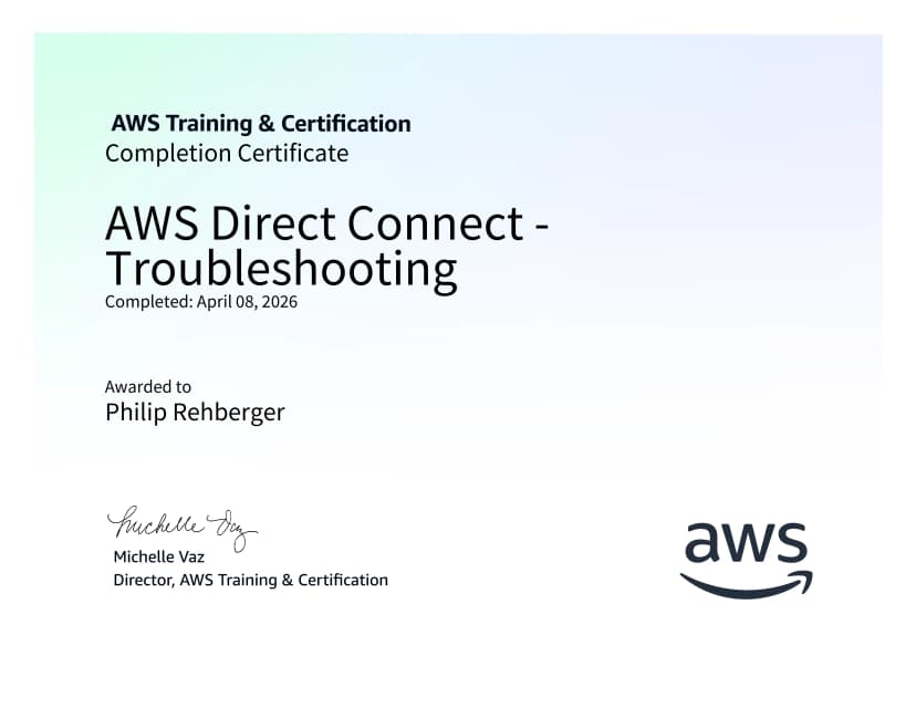 AWS Direct Connect - Troubleshooting