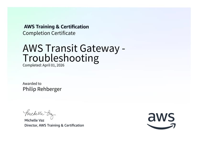 AWS Transit Gateway - Troubleshooting