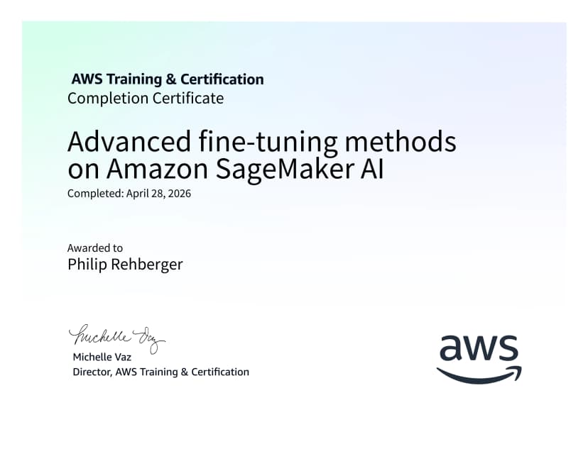 Advanced fine-tuning methods on Amazon SageMaker AI