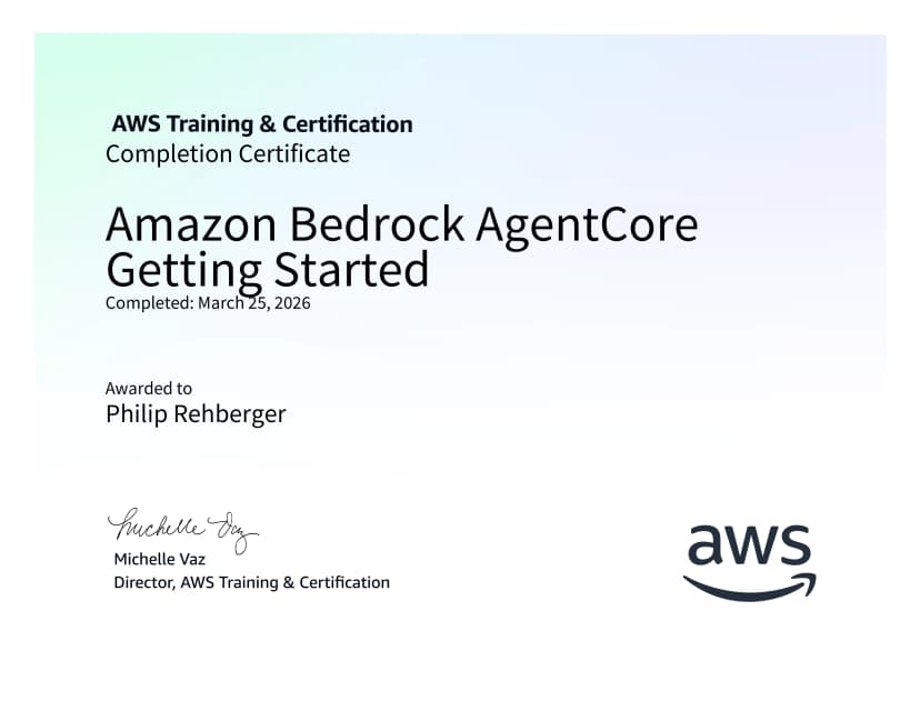 Amazon Bedrock AgentCore Getting Started
