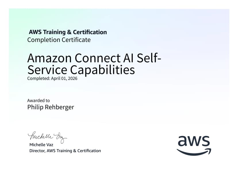 Amazon Connect AI Self-Service Capabilities