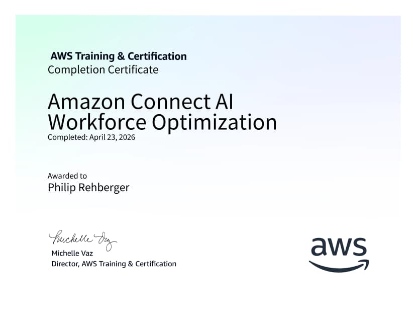 Amazon Connect AI Workforce Optimization