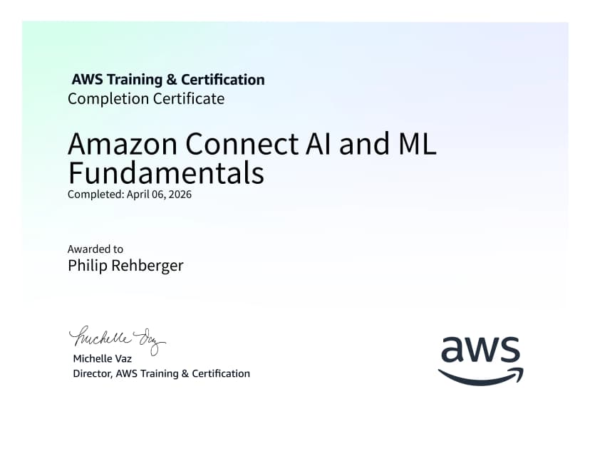 Amazon Connect AI and ML Fundamentals