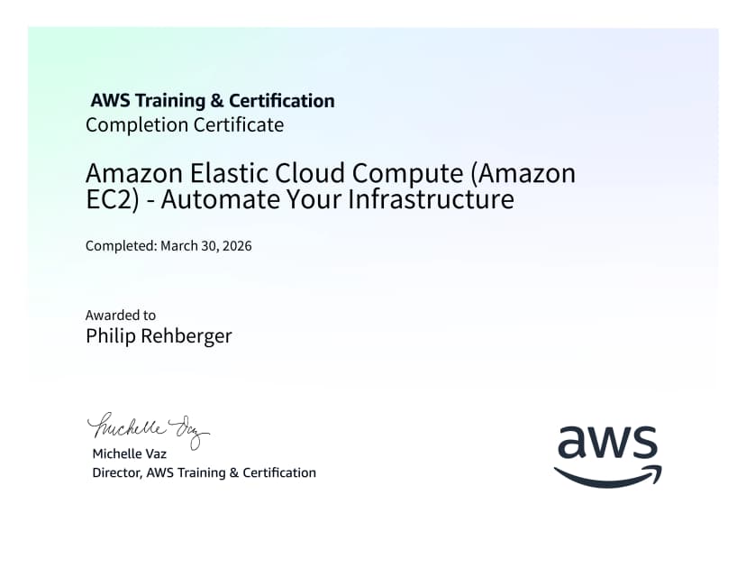 Amazon Elastic Cloud Compute (Amazon EC2) - Automate Your Infrastructure