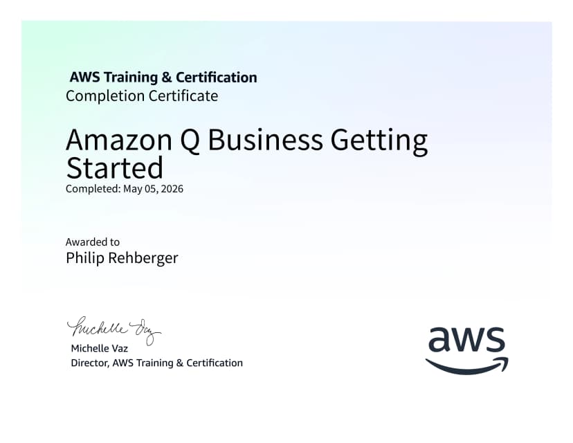Amazon Q Business Getting Started