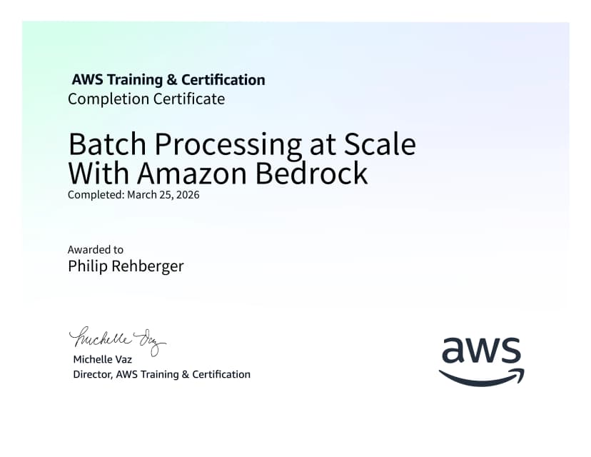Batch Processing at Scale With Amazon Bedrock