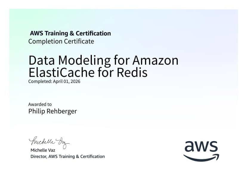 Data Modeling for Amazon ElastiCache for Redis