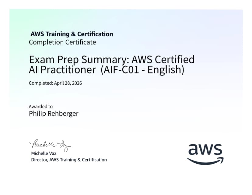 Exam Prep Summary- AWS Certified AI Practitioner (AIF-C01 - English)