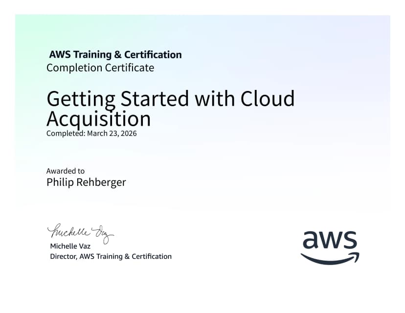 Getting Started with Cloud Acquisition