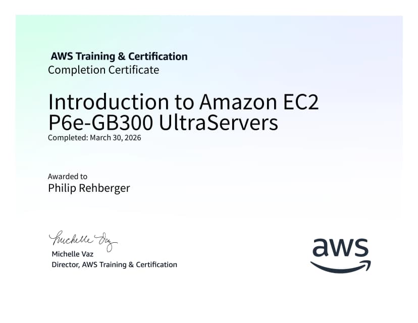 Introduction to Amazon EC2 P6e-GB300 UltraServers