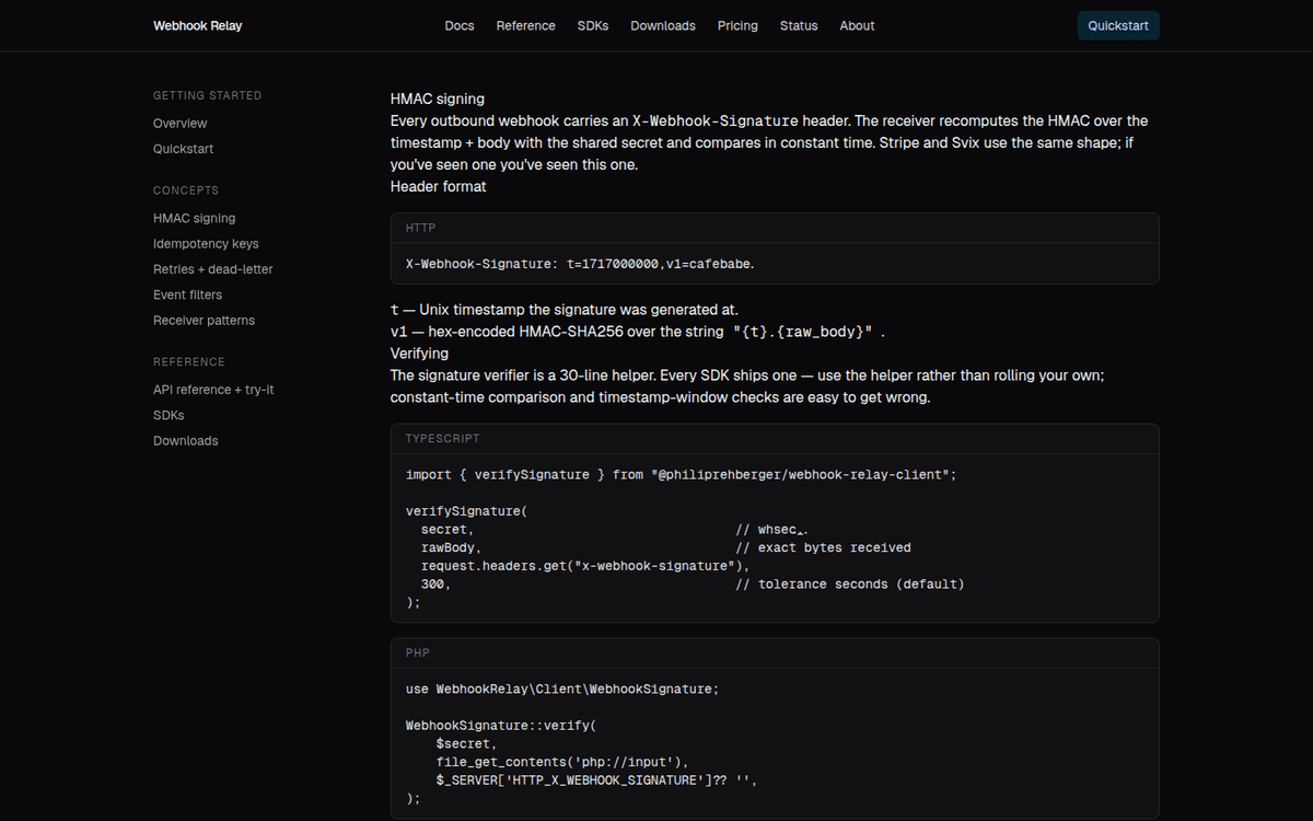 Webhook Relay screenshot 3