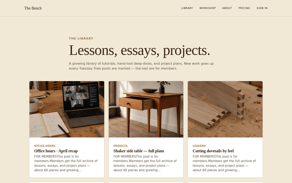 The Bench screenshot 3