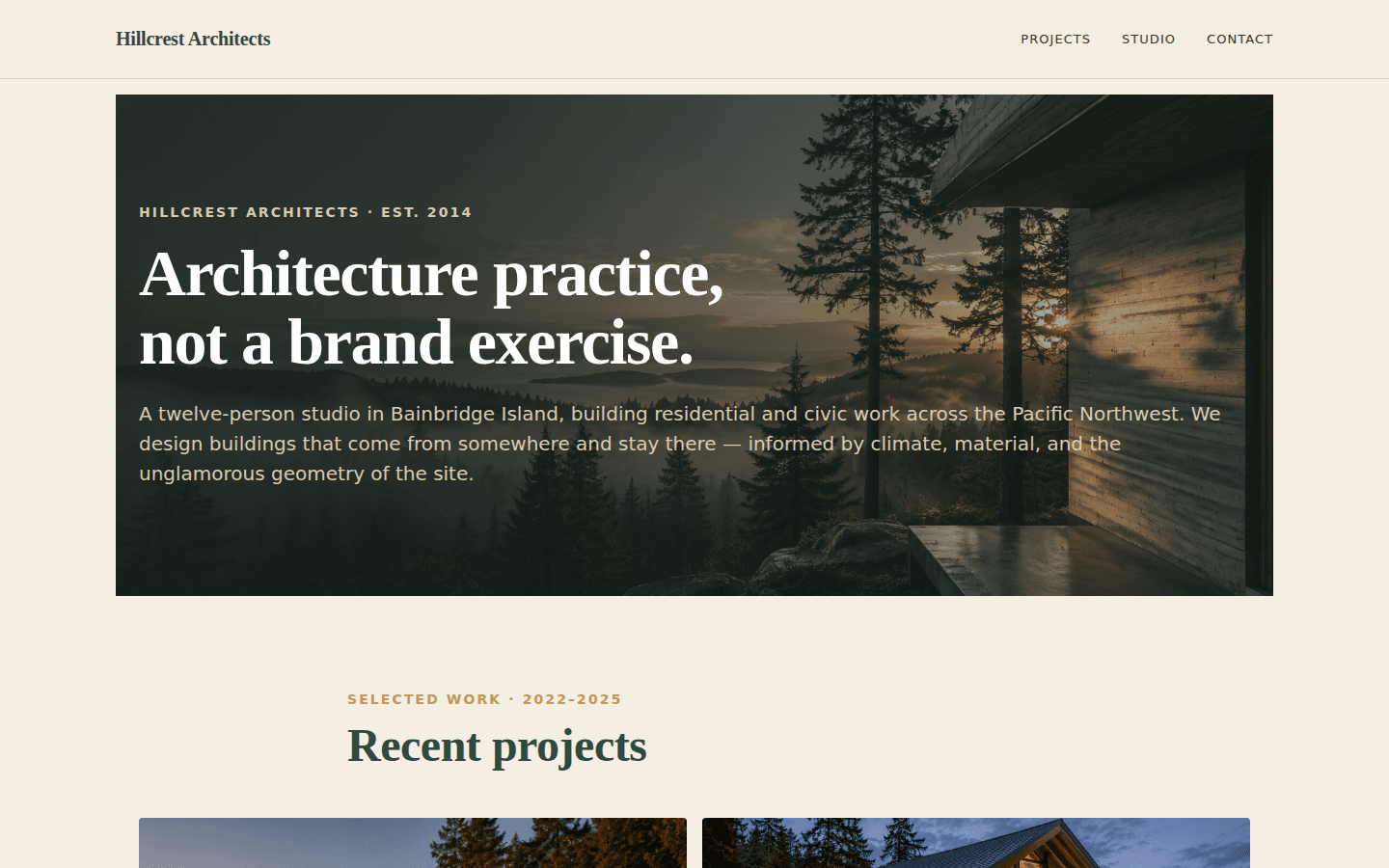Hillcrest Architects