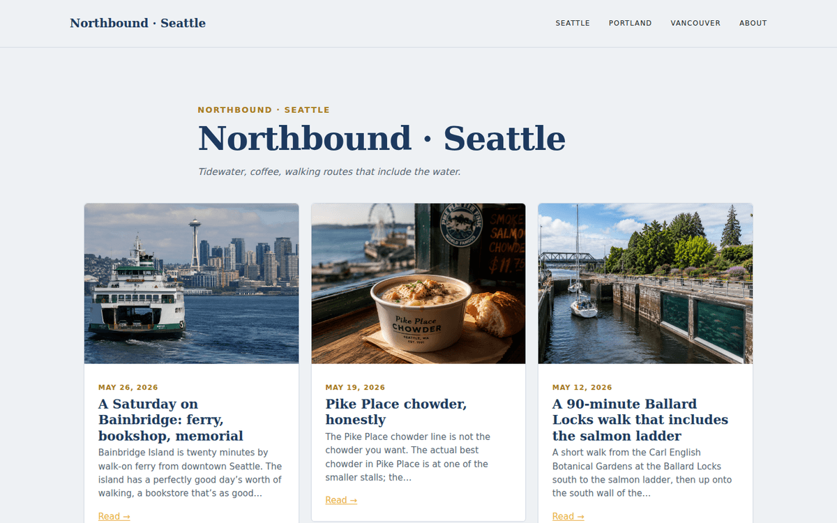 Northbound screenshot 2