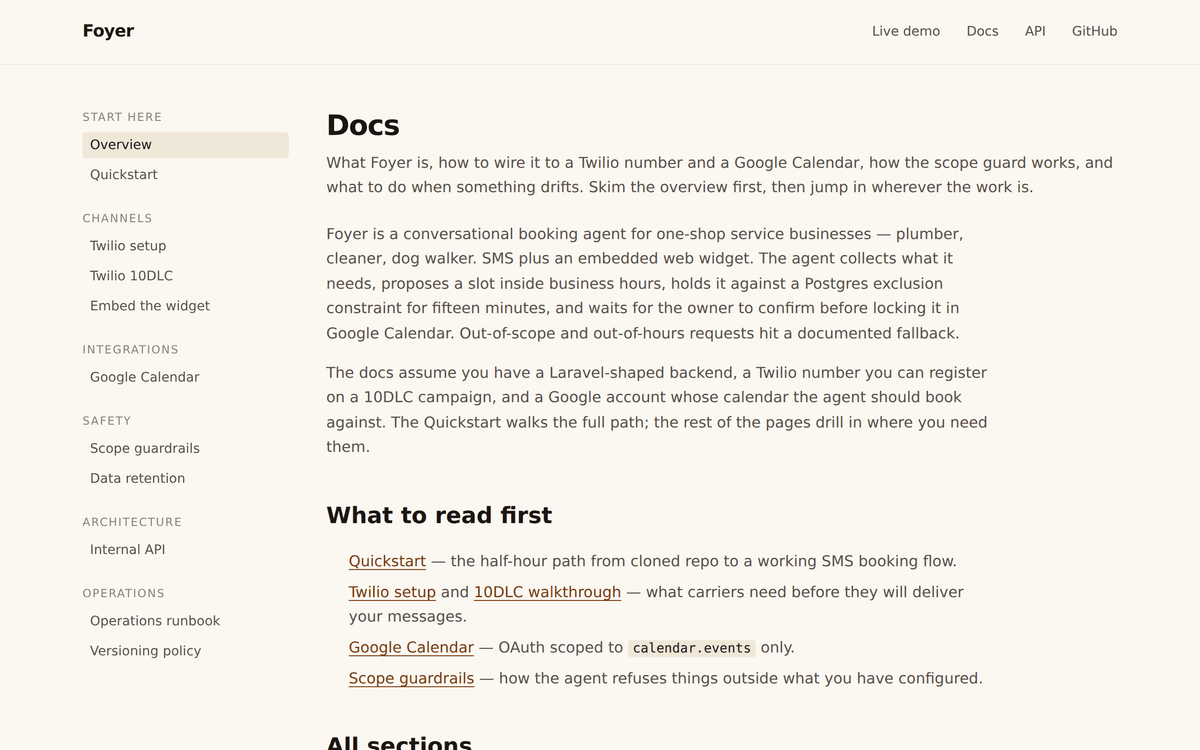Foyer screenshot 4